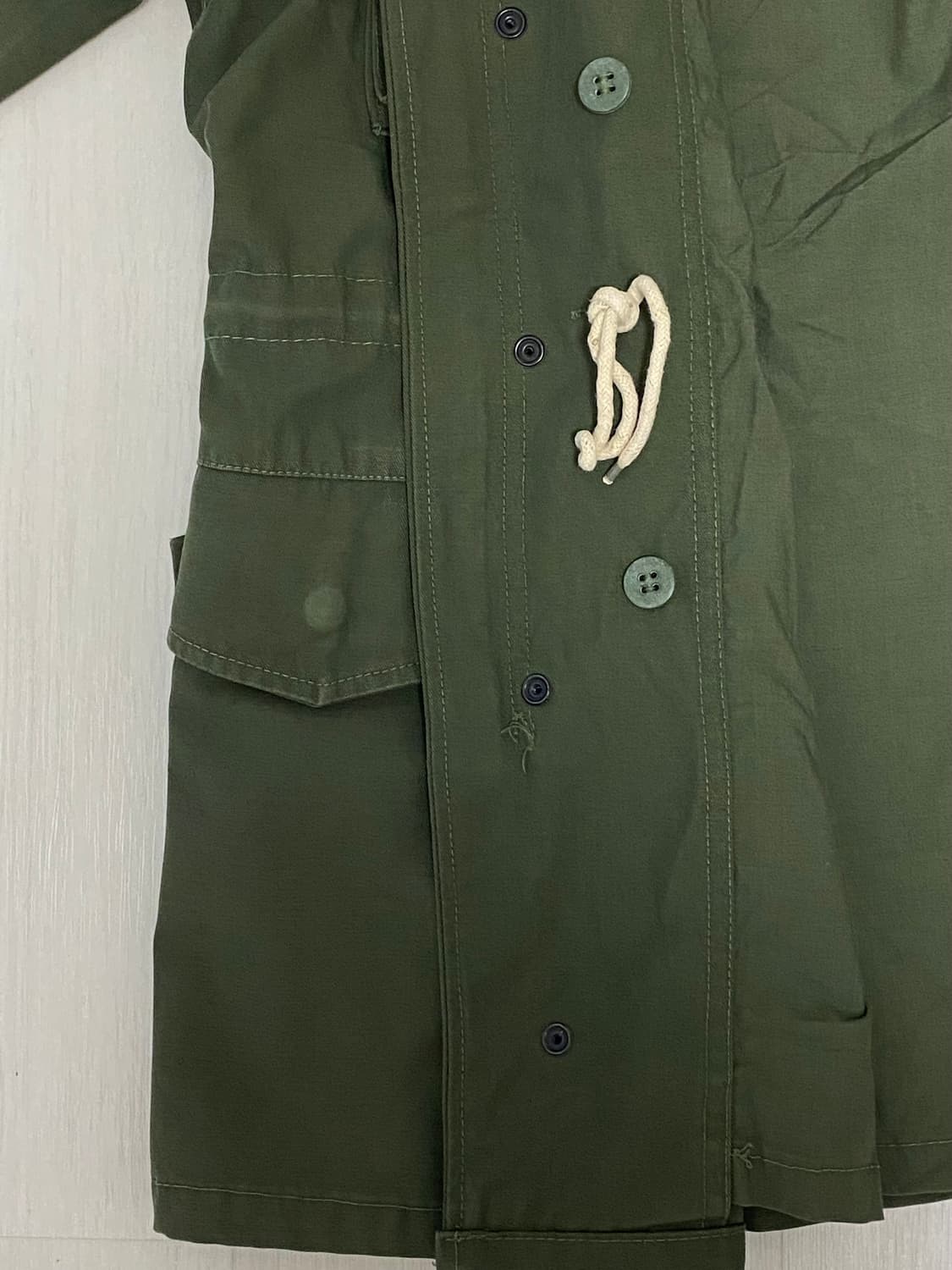 1990s 한국군 m65 자켓 (size L) 상품이미지4