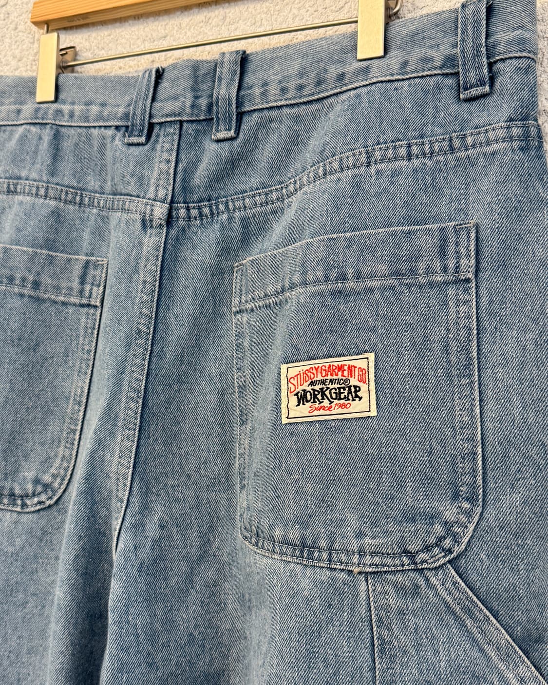 스투시 워크기어 더블니 데님 상품이미지3