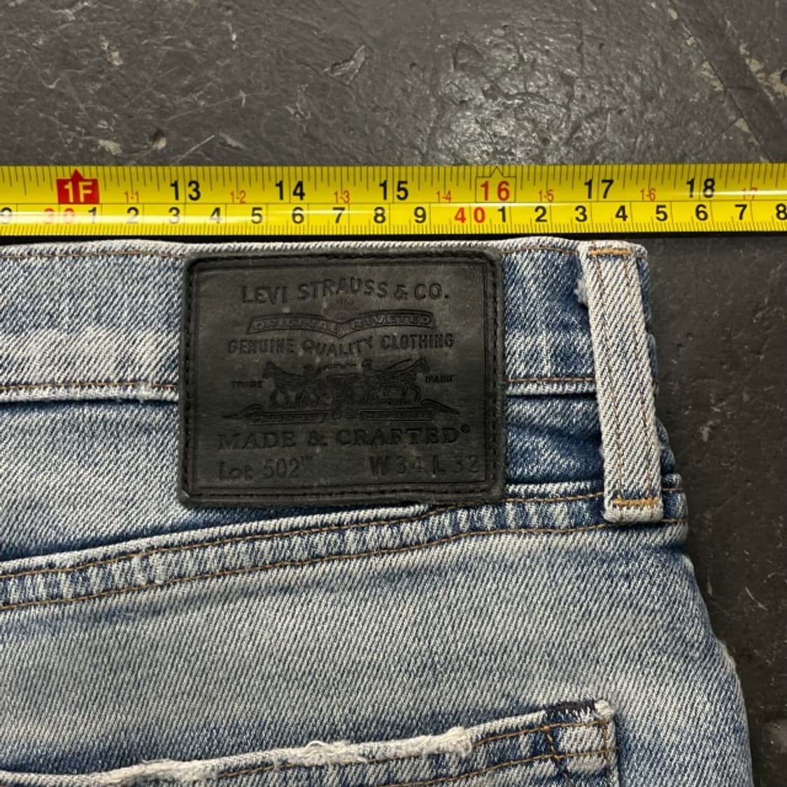 34 리바이스 502 메이드 앤 크래프트 청바지  상품이미지9