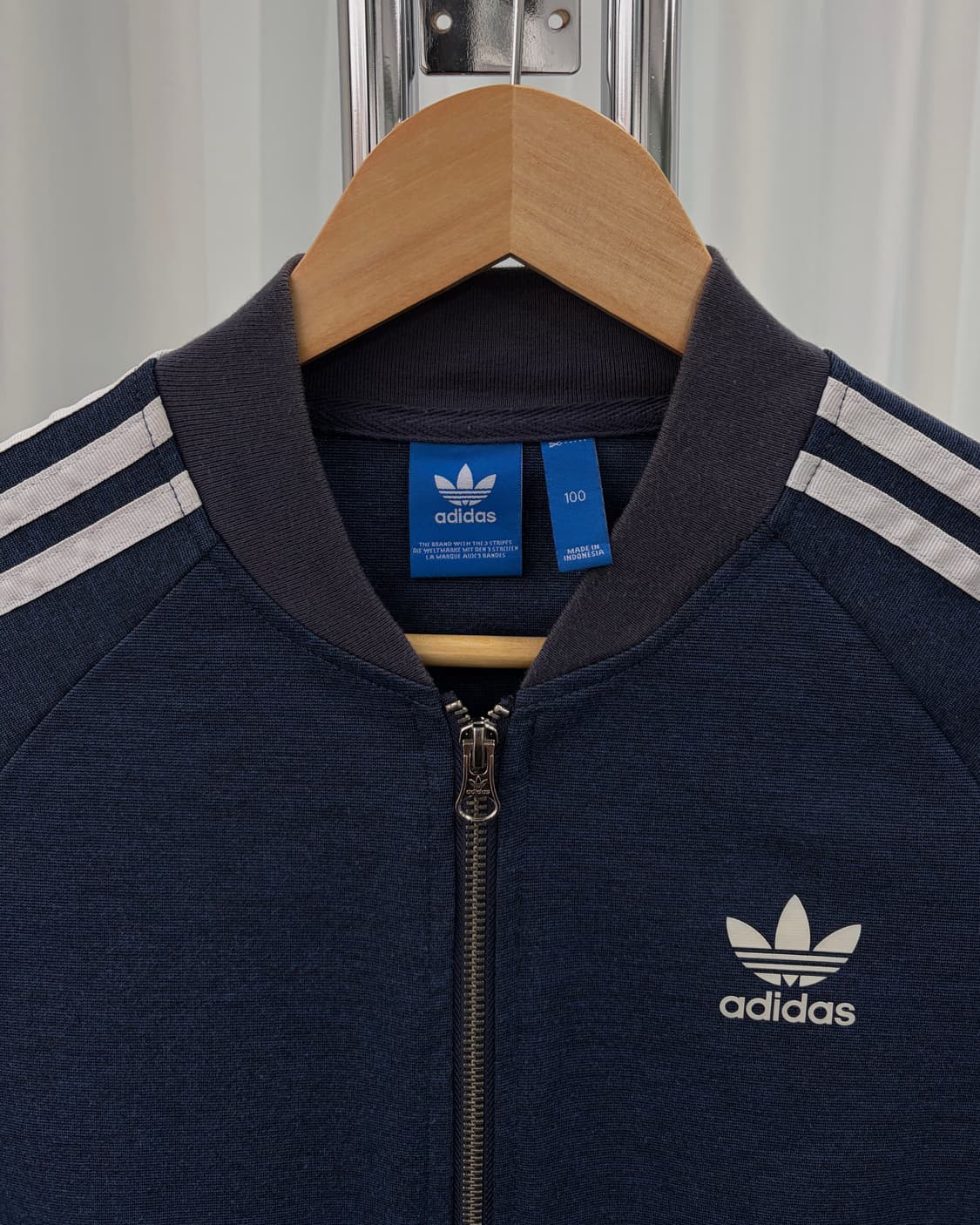 [L]아디다스 트레포일 SST 네이비 트랙탑 져지 상품이미지9