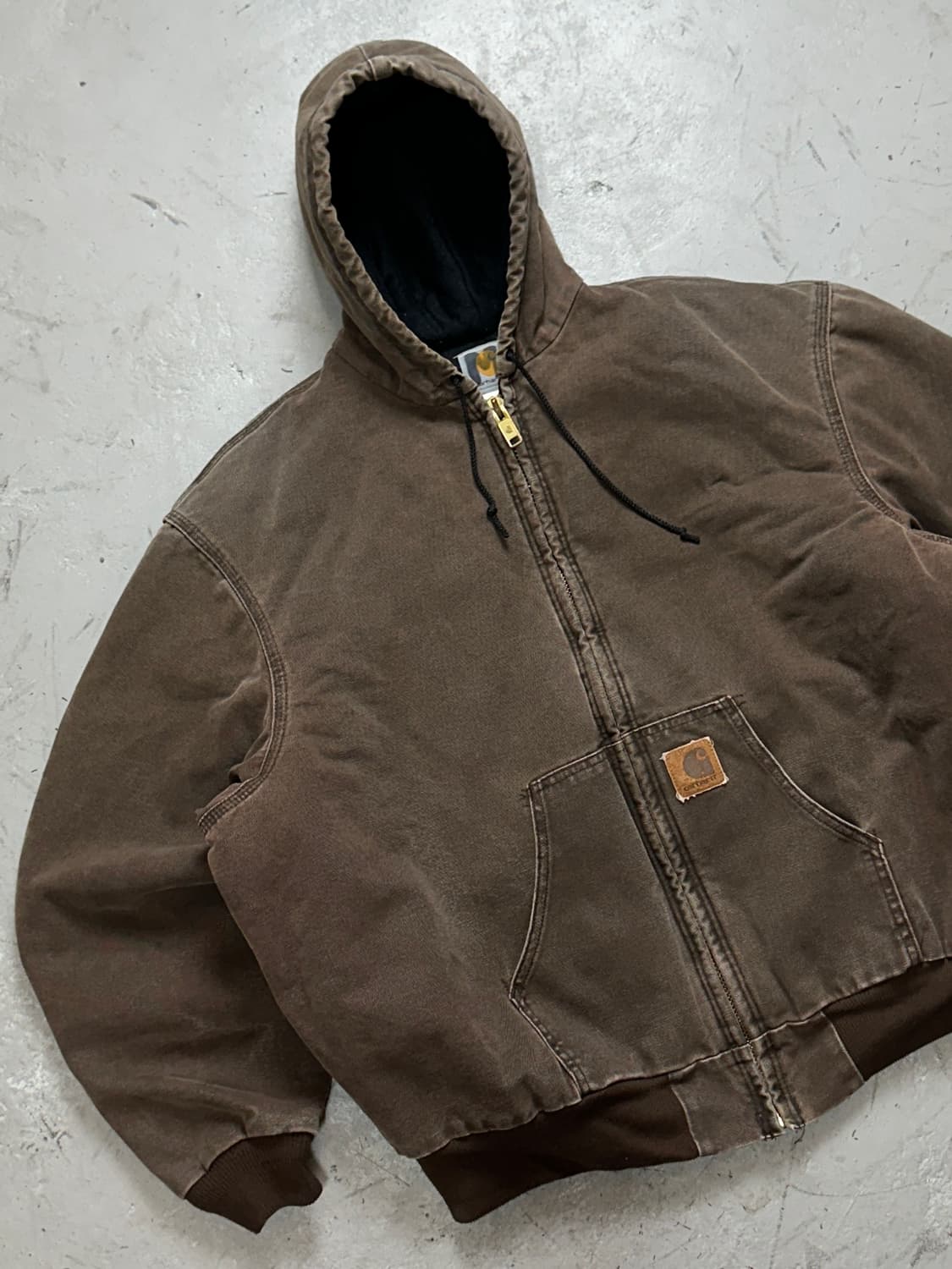 00's OG 칼하트 J68 액티브 자켓 칼하트 CHT 후드 자켓 상품이미지5
