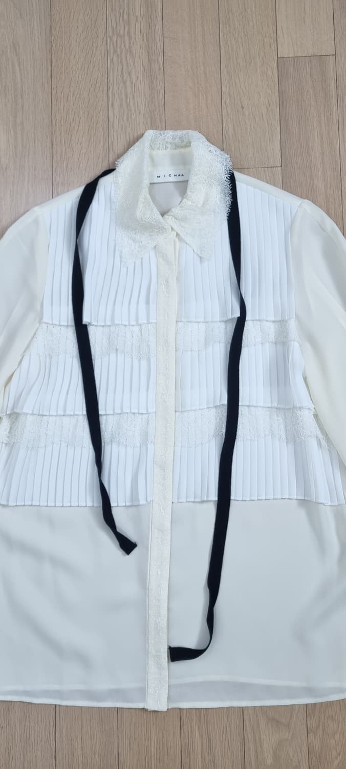 MICHAA 미샤 셔링 브라우스 S _ 여성 상품이미지2