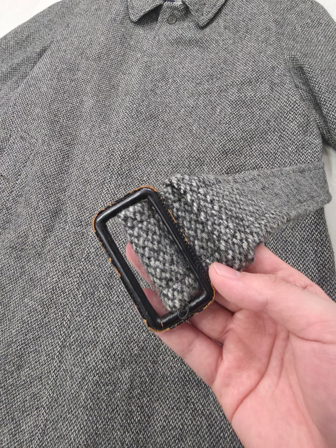 버버리 셰틀랜드 트위드 코트 상품이미지5