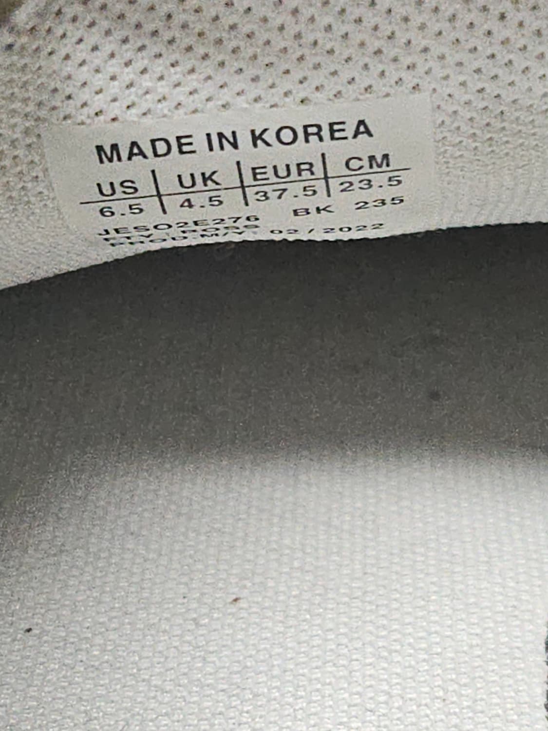 질스튜어트 뉴욕 스포츠 스위프트 블랙 가죽 스니커즈 235 상품이미지2