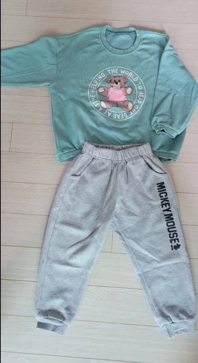 (유아 보세 상하복4 세트 110 사이즈) 상품이미지3