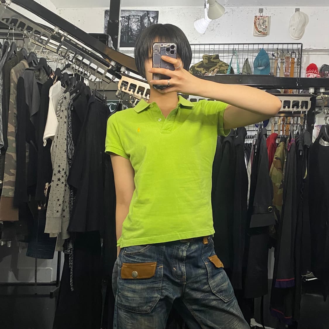 Polo Ralph Lauren 슬림핏 베이직 로고 반팔 티셔츠 상품이미지8