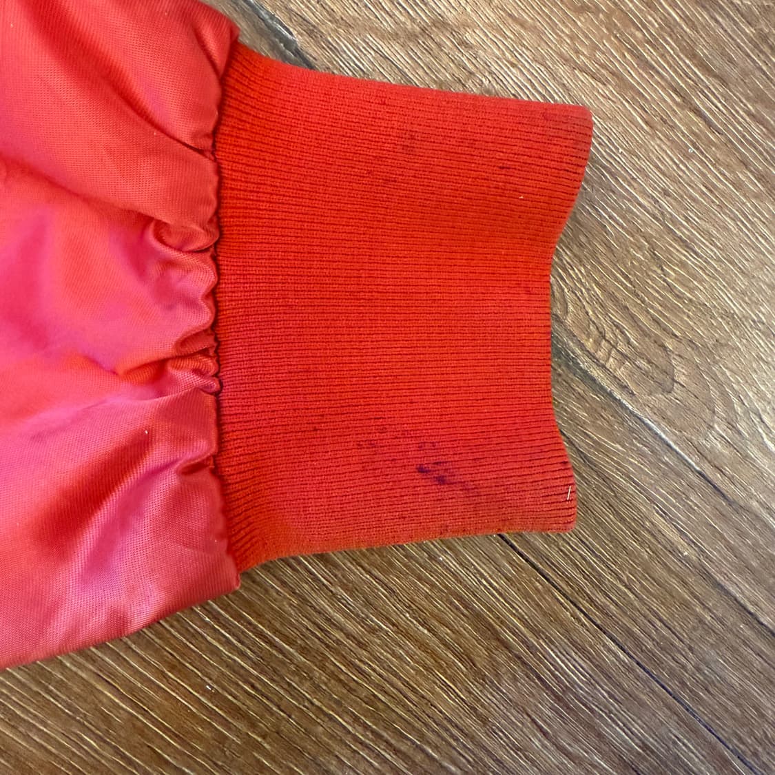 USA 빈티지 바시티자켓 레드 상품이미지6