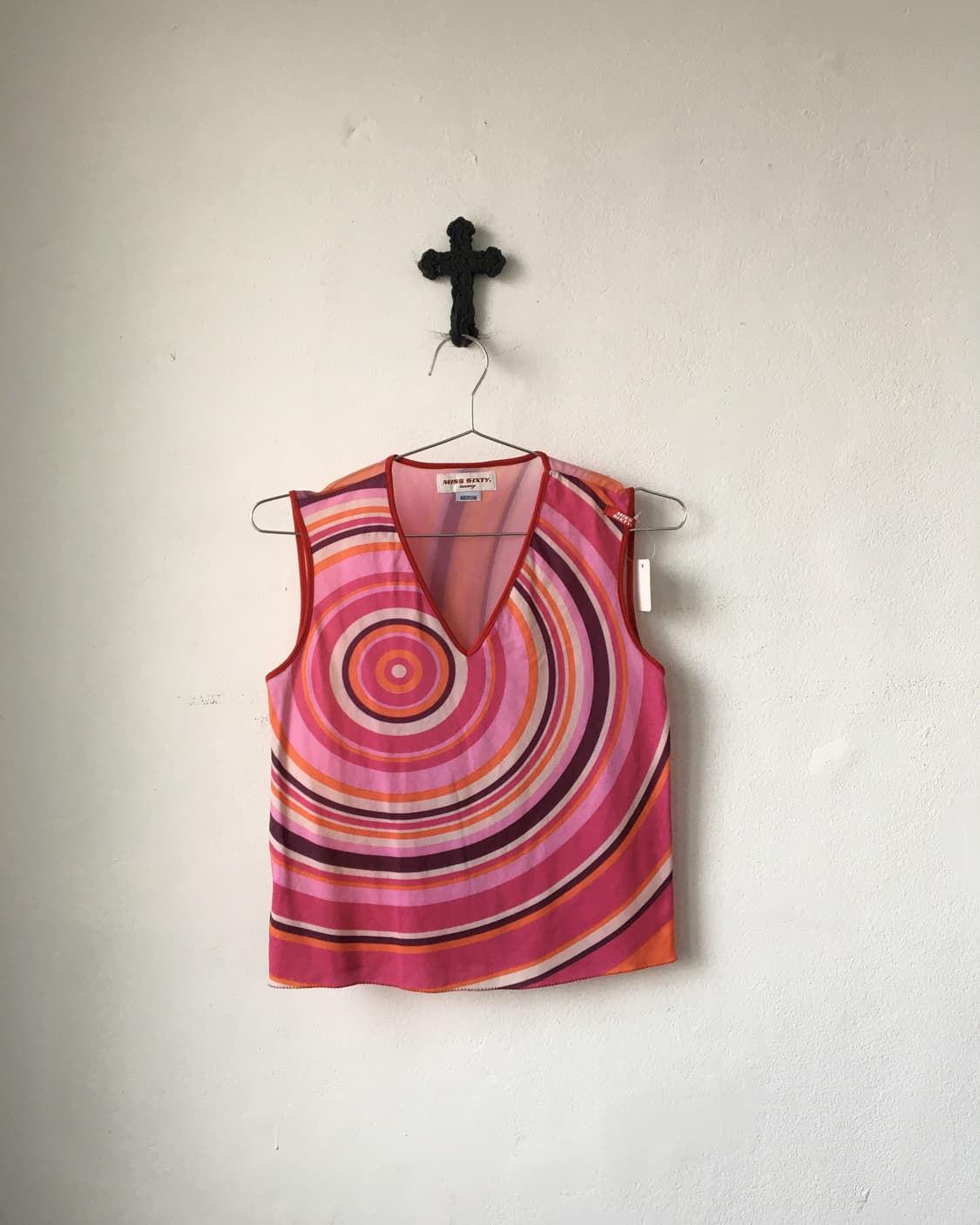 Miss sixty pattern sleeveless 상품이미지2