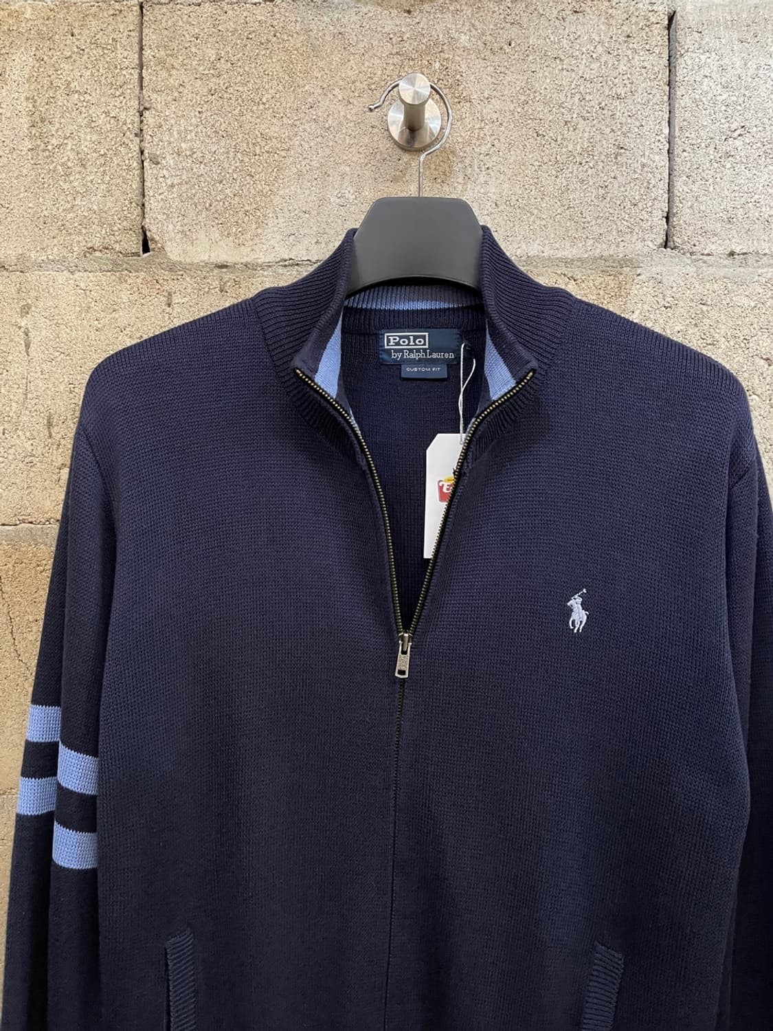 폴로 랄프로렌 네이비 니트 집업  상품이미지2