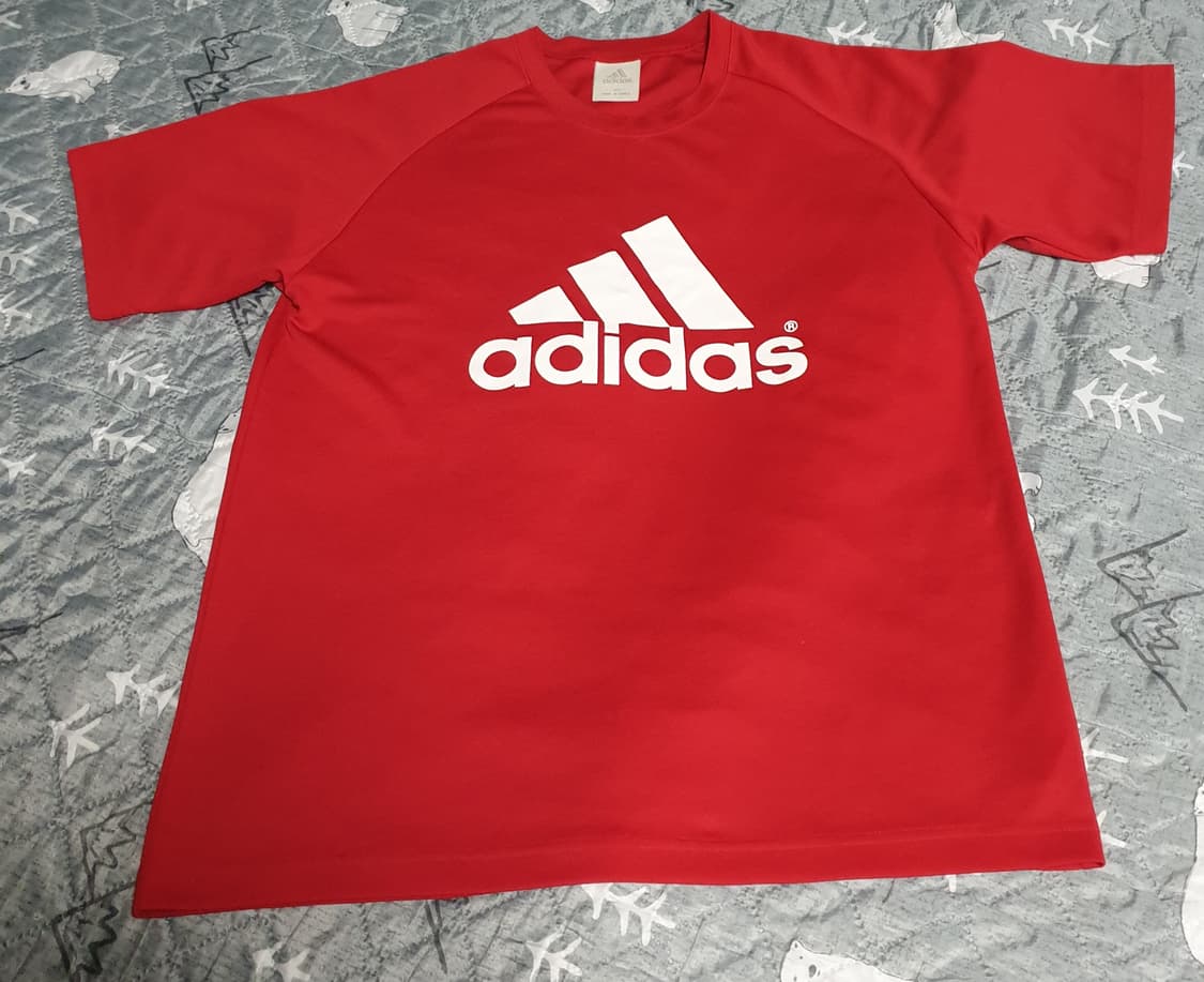 아디다스 클라이마 기능성 반팔티 레드 (100) 상품이미지1