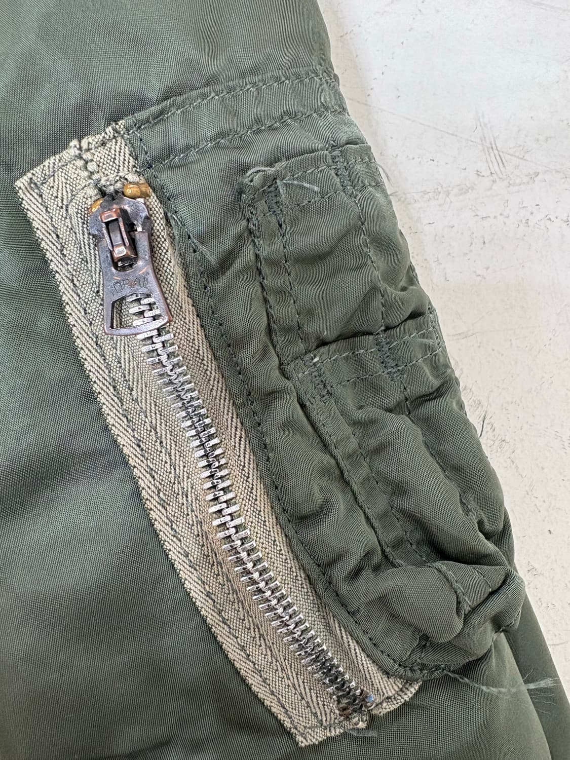 70;s USAF MA-1 Flight Jacket. 상품이미지5