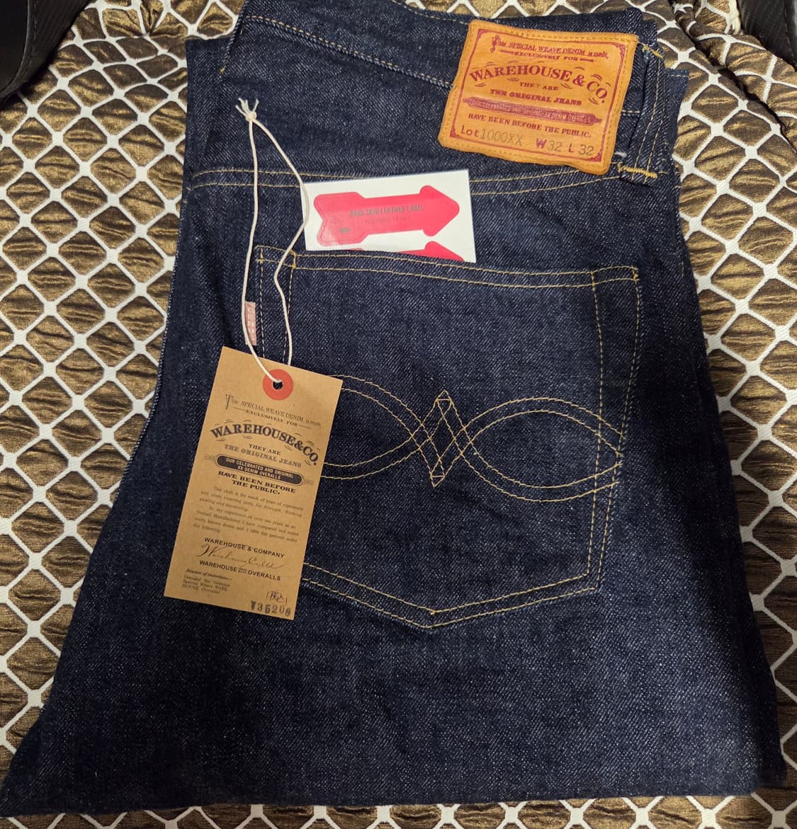 웨어하우스 DSB 1000XX 1946 32사이즈 판매 상품이미지1