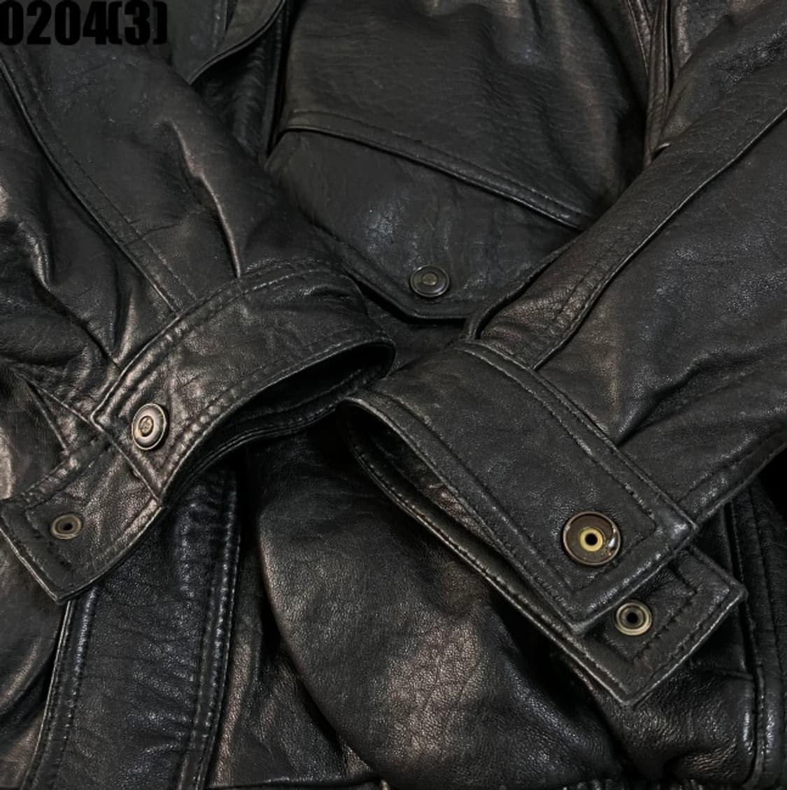 빈티지 레더 자켓 상품이미지4