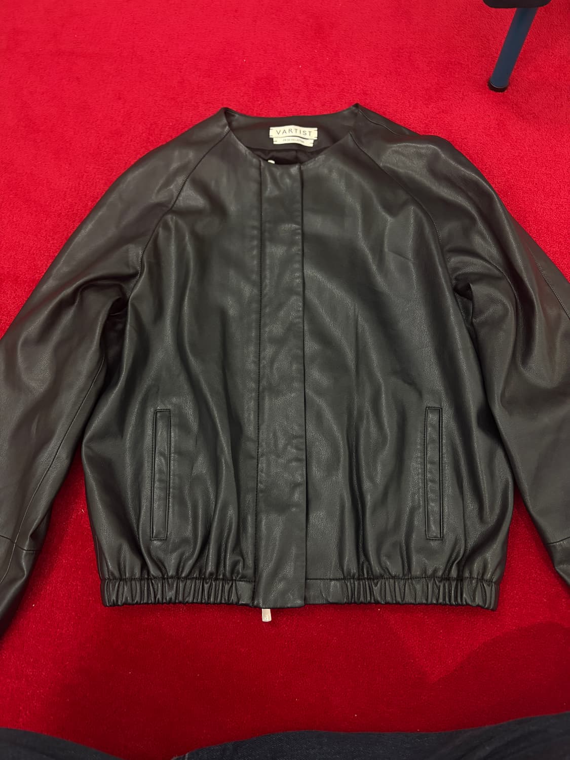 vartist 바티스트 가죽자켓 상품이미지1