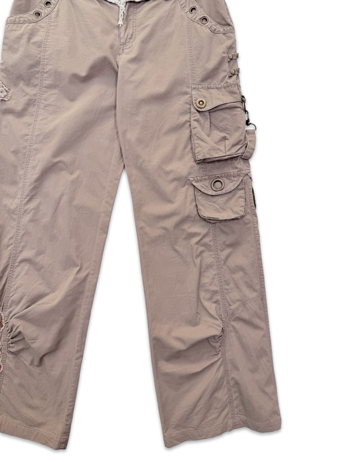 빈티지 Takuya 디테일 와이드 카고 팬츠 상품이미지2