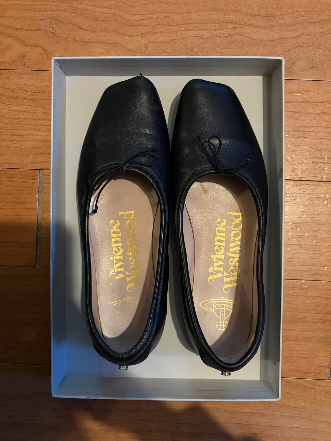 Vivienne westwood BARDOT 레더 발레리나 플랫 슈즈38 상품이미지7