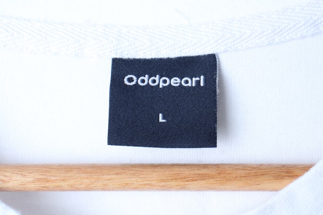 (L-XL) 오드펄 반팔 티셔츠 조개프린팅 화이트 올드스쿨-H33502 상품이미지6