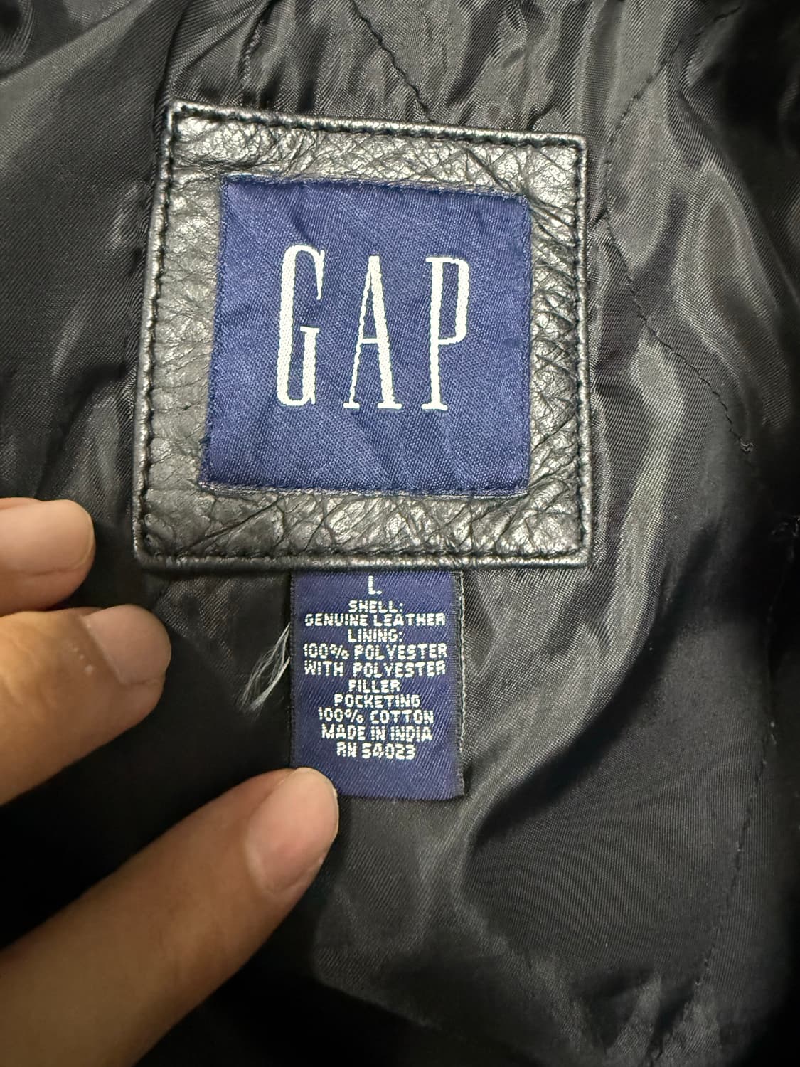 (L)gap 올드갭 레더 카코트 코트 상품이미지5