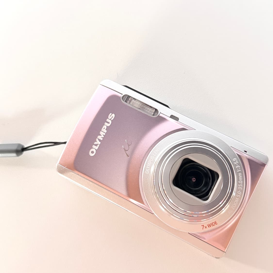 🎀하츠투하츠 유하 픽🎀미품 풀박스 올림푸스 뮤7040 핑크 상품이미지6