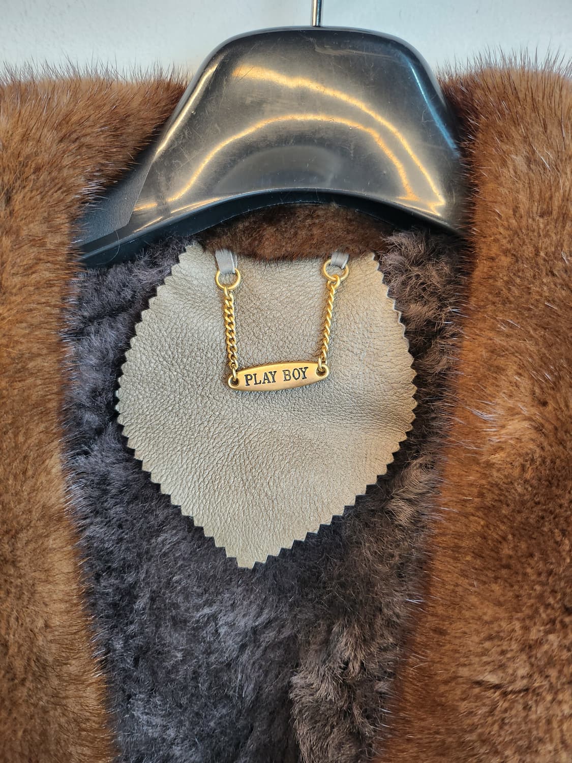(빈티지)플레이보이 웰메이드 밍크양털가죽 무스탕 95 M 상품이미지4