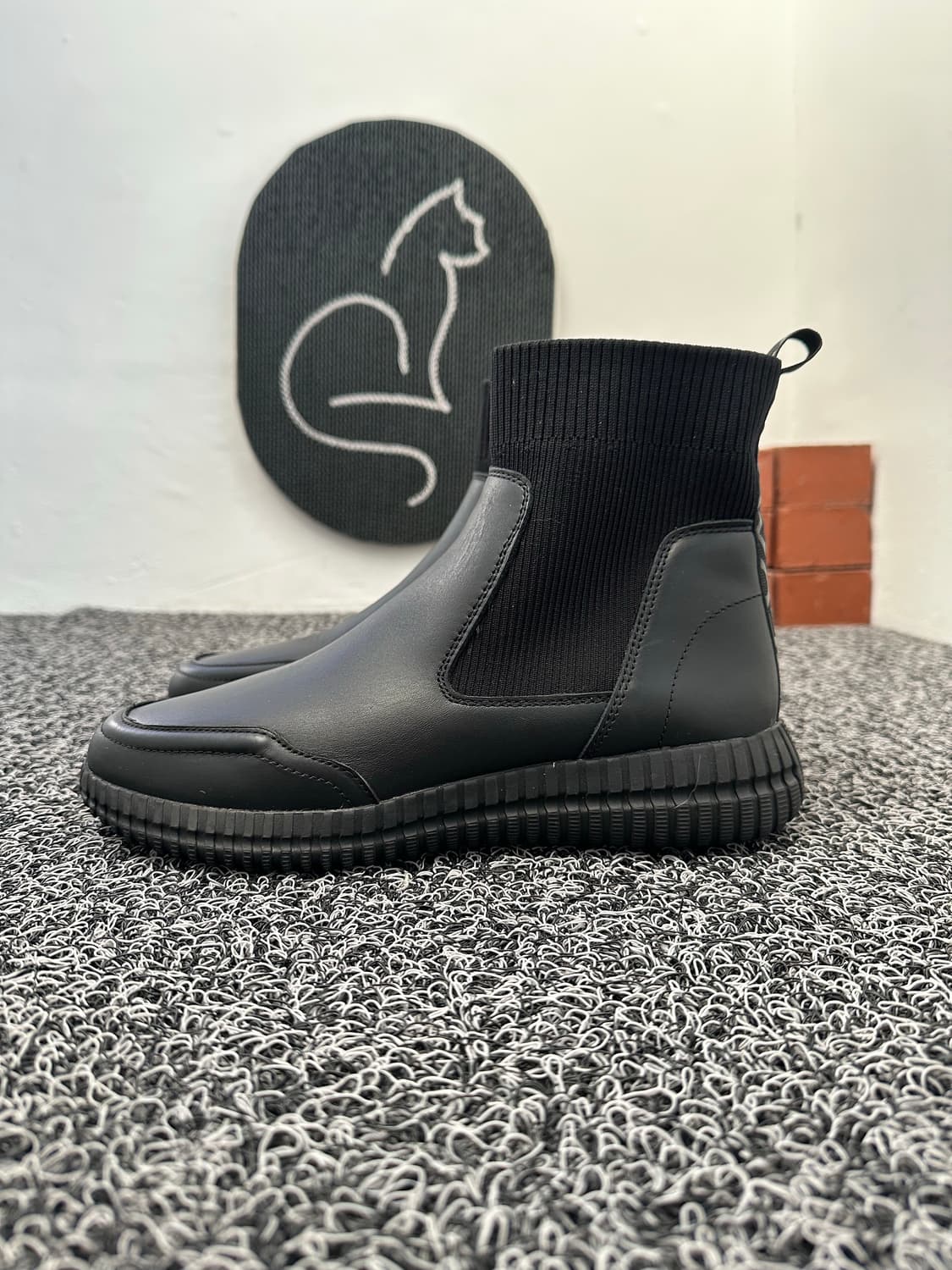 GEOX 남성 앵클 부츠 블랙 260 상품이미지4