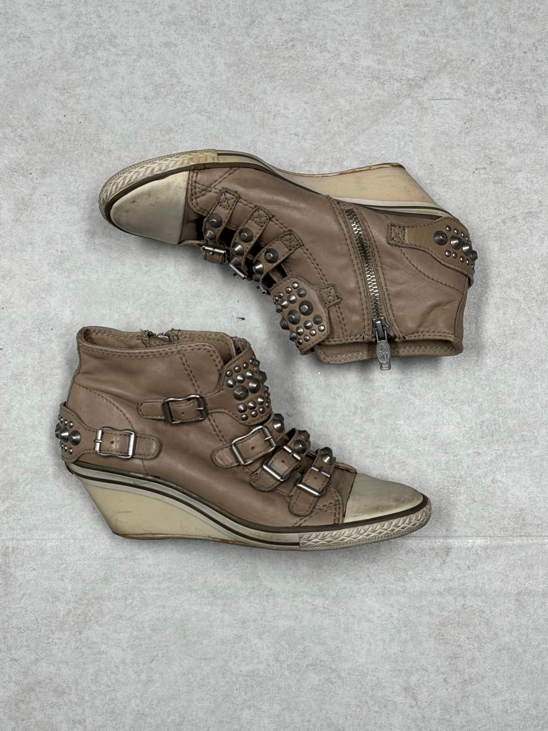 Ash 스터드 버클 웨지 스니커즈 상품이미지3