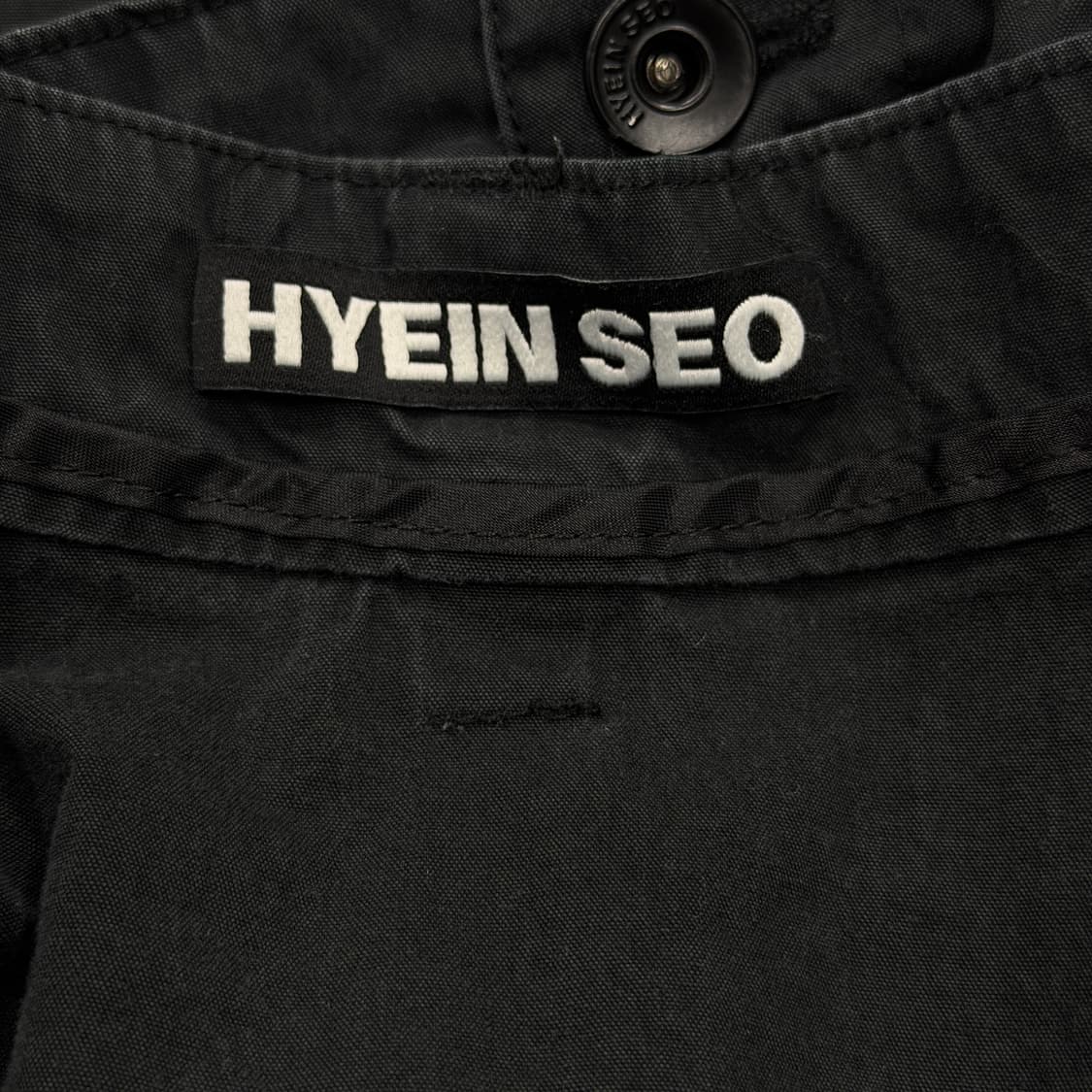 혜인서 유틸리티 카고팬츠 바지 블랙 1 상품이미지4