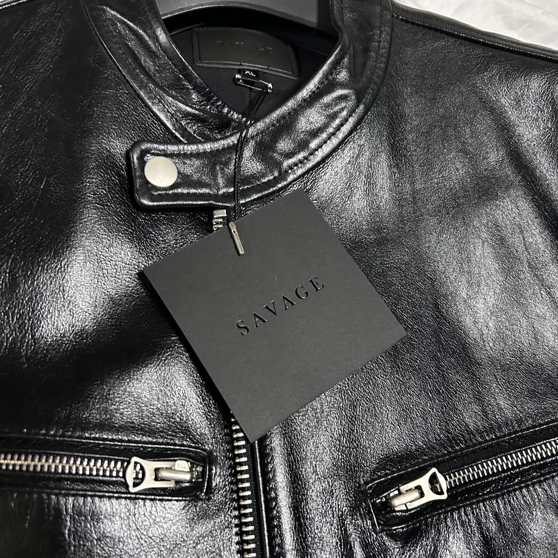 세비지 카프 레이서 레더자켓 XL 새상품 상품이미지3