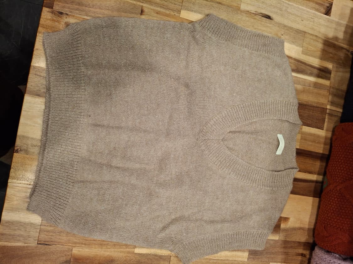 (마지막특가) 슬로우앤드 니트 베스트 새상품 상품이미지2