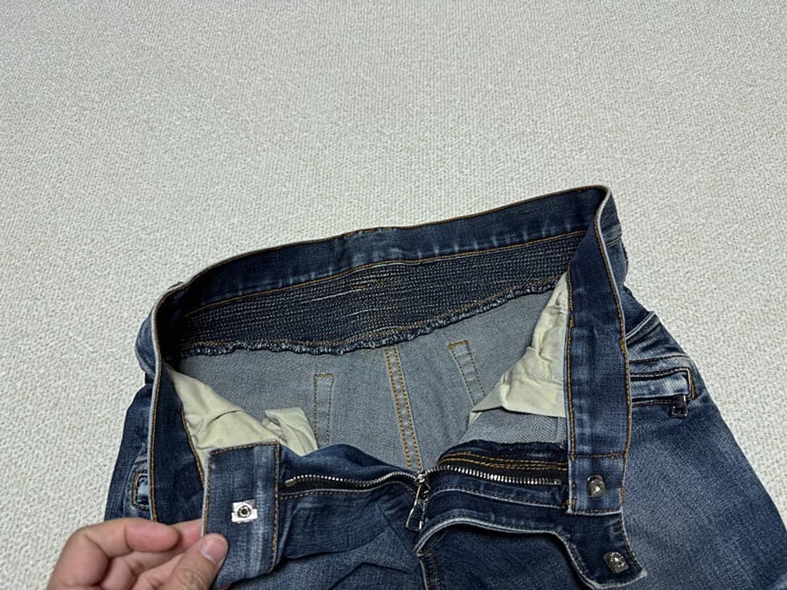 발망 청바지 남성용 34인치 상품이미지4