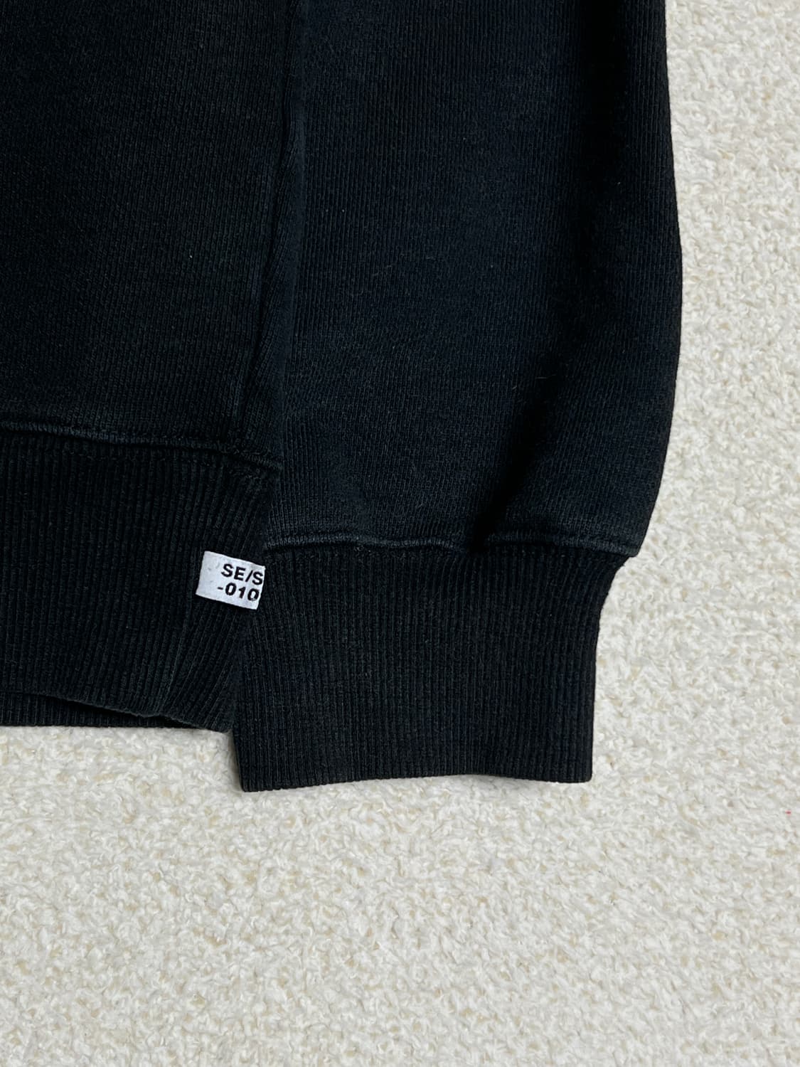 디스이즈네버댓 디네댓 로고 맨투맨 M 블랙 상품이미지4