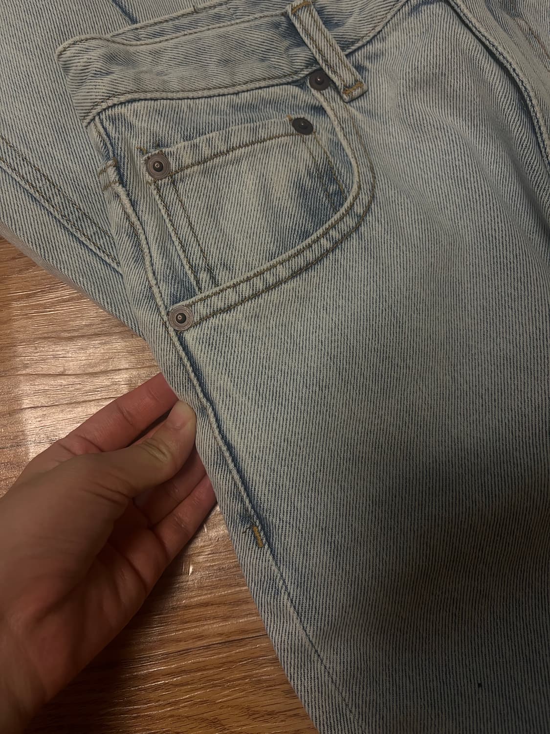 샵엠 shopm grace denim blue 상품이미지7