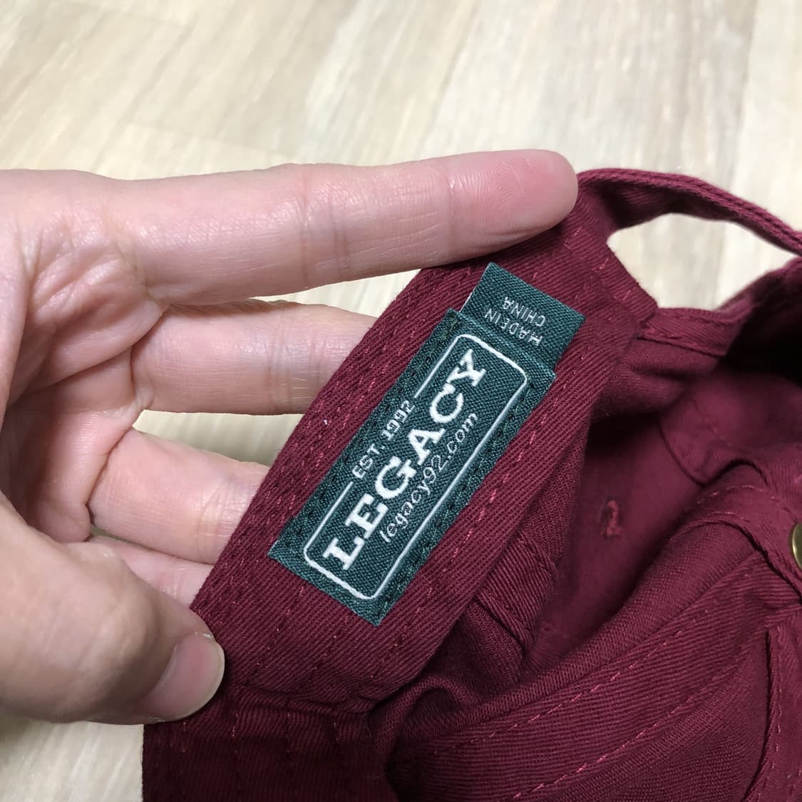 (OS) 레거시 LEGACY 92 하버드 유니버시티 볼캡 버건디 상품이미지8