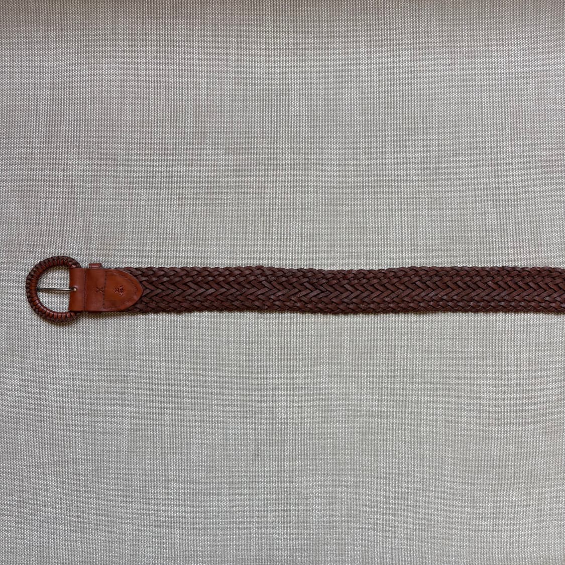 [32-33]폴로 랄프로렌 위스키탠 위빙 레더 벨트 상품이미지7