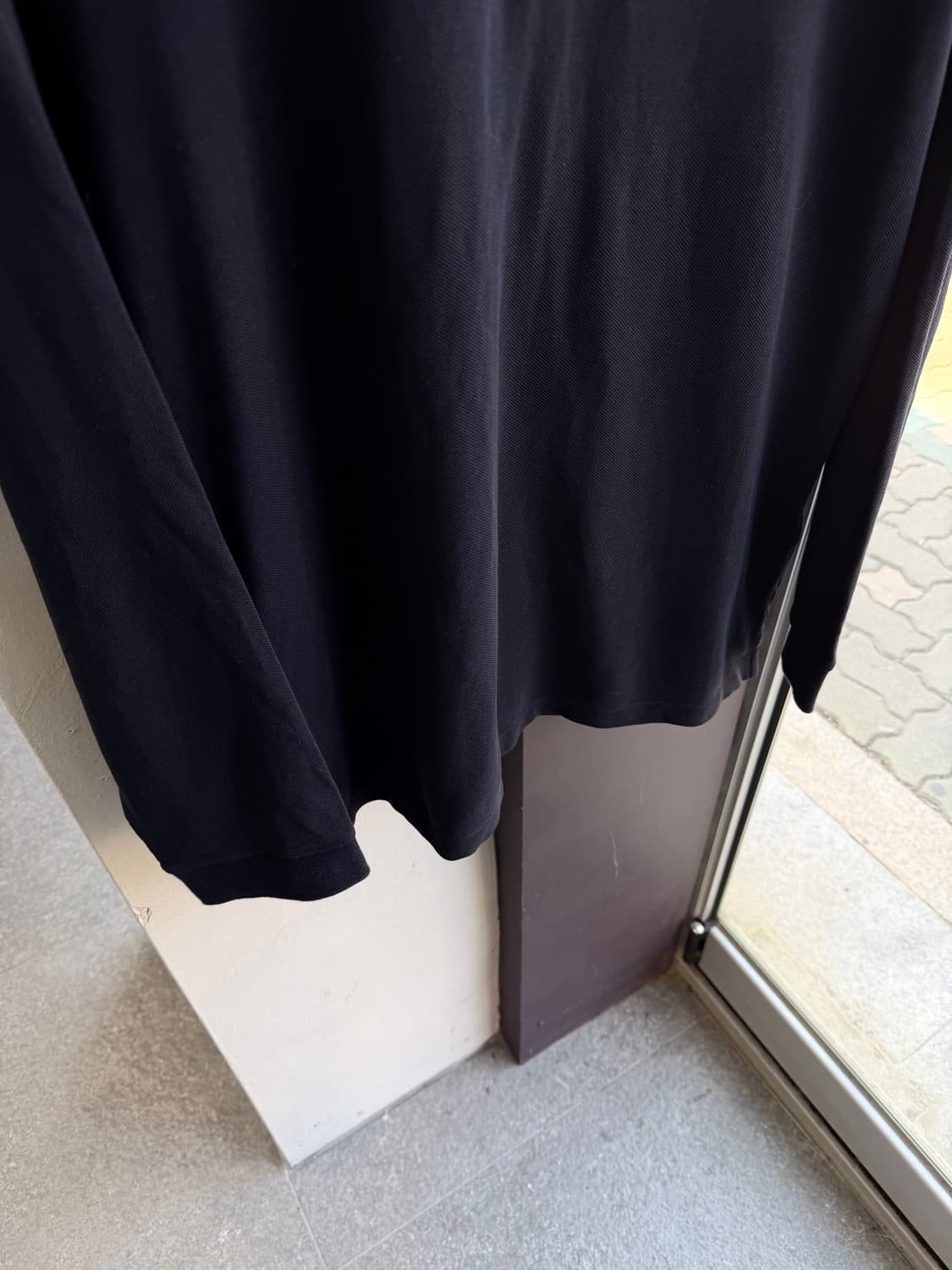 XL/ 버버리 신형 로고 자수 폴로 긴팔 상품이미지6