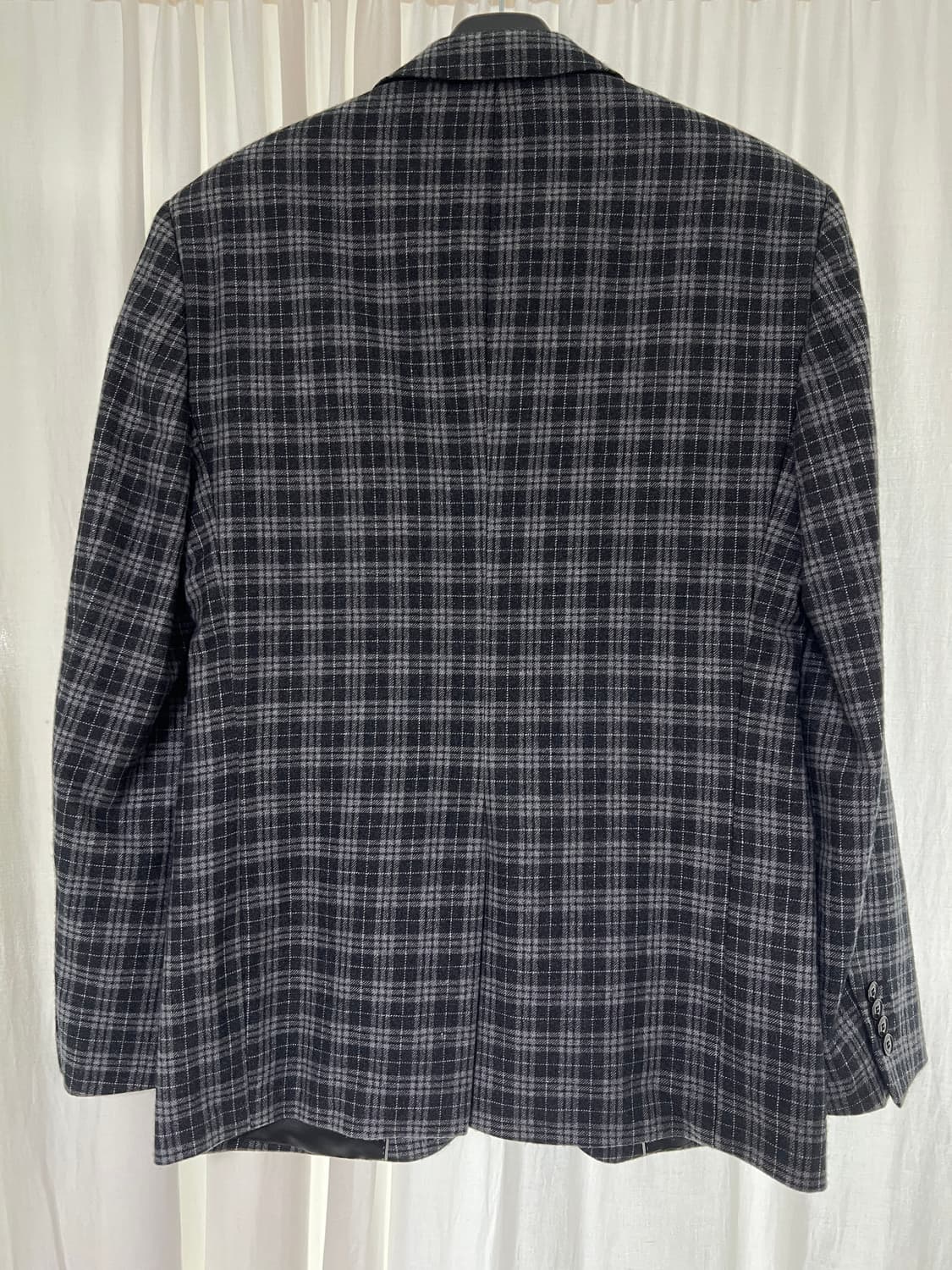 GOBI 고비 100% 캐시미어 체크 자켓 (남성 50 / Slim Fi 상품이미지9