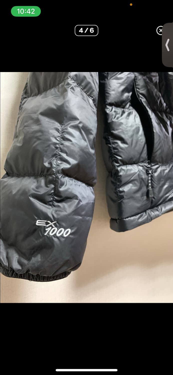 [XL] 몽벨 플라즈마 1000 경량패딩 블랙 상품이미지4