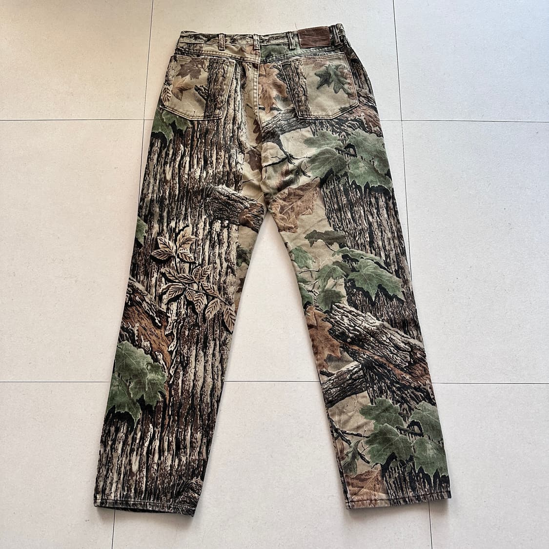 90s 빈티지 랭글러 리얼트리 카모 팬츠 34 MADE IN USA 상품이미지7