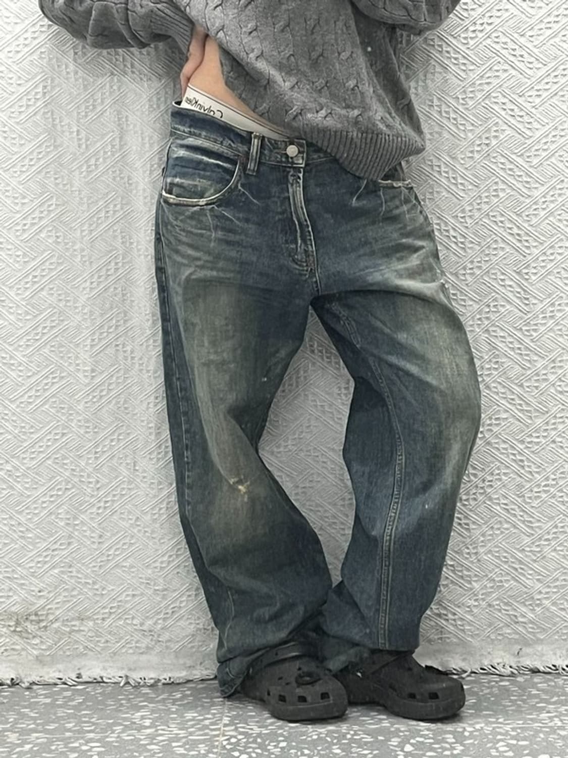 리바이스 569 루즈 스트레이트 핏 데님 청바지 32인치 C06425 상품이미지2