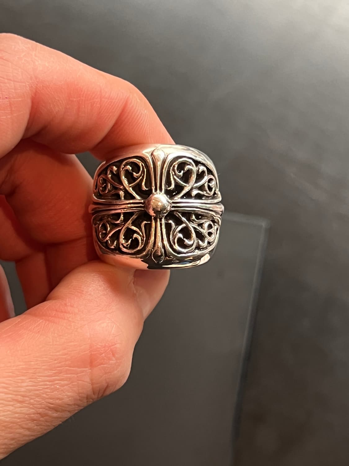 [US8] 크롬하츠 오발링 풀구성품 상품이미지1