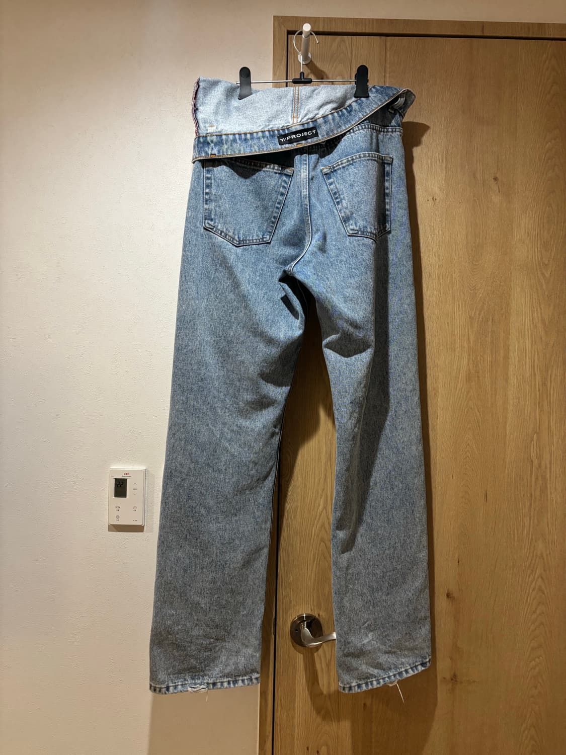 와이프로젝트 비대칭 데님 30 팝니다 상품이미지2