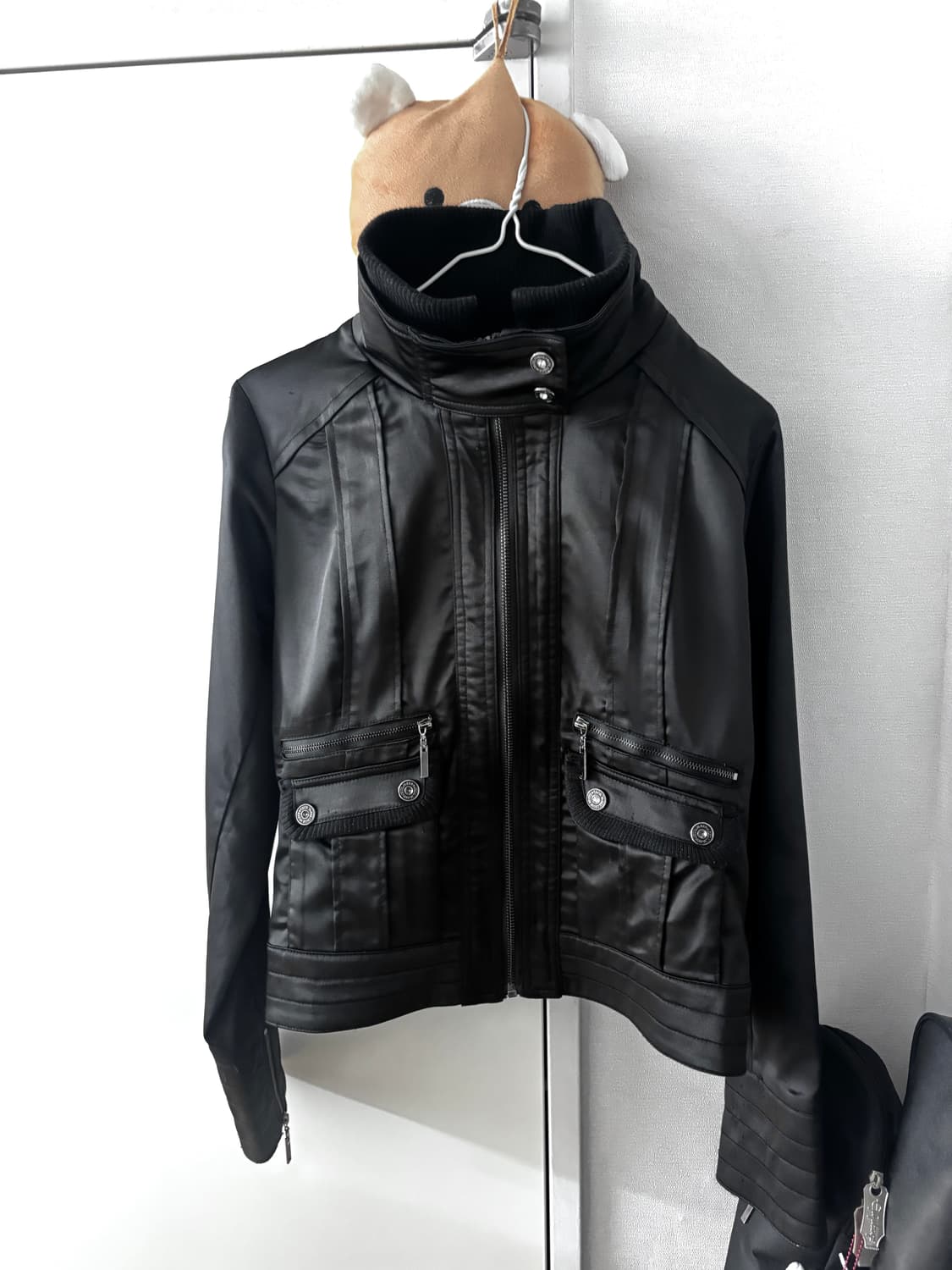 Cecil McBee high-neck shot jacket 상품이미지2