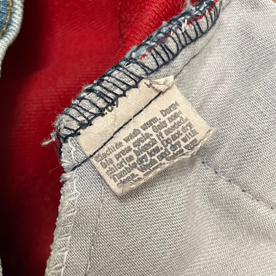 Levis 리바이스 오렌지탭 플리스라이닝 데님 팬츠 상품이미지8