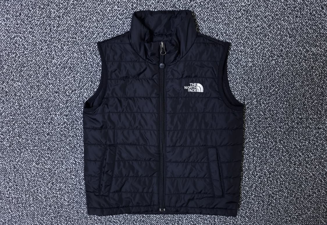 [무료배송][110]노스페이스 키즈 경량 패딩 조끼 상품이미지1