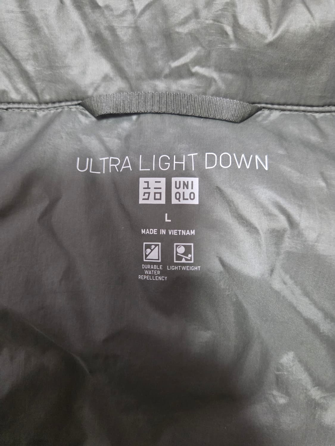 유니클로  울트라 라이트 다운 자켓 상품이미지6