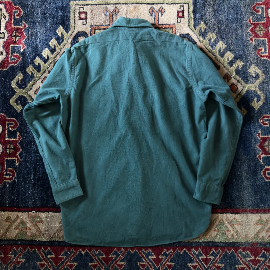 90s 엘엘빈 made in Usa 샤모아 셔츠 상품이미지2