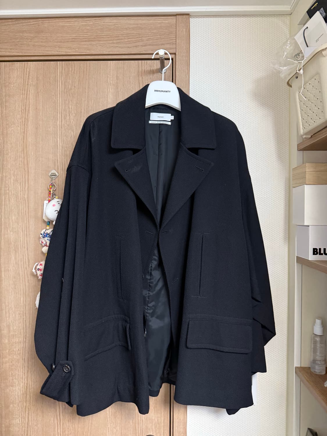 그라프페이퍼 숏 더블 코트 2 상품이미지1