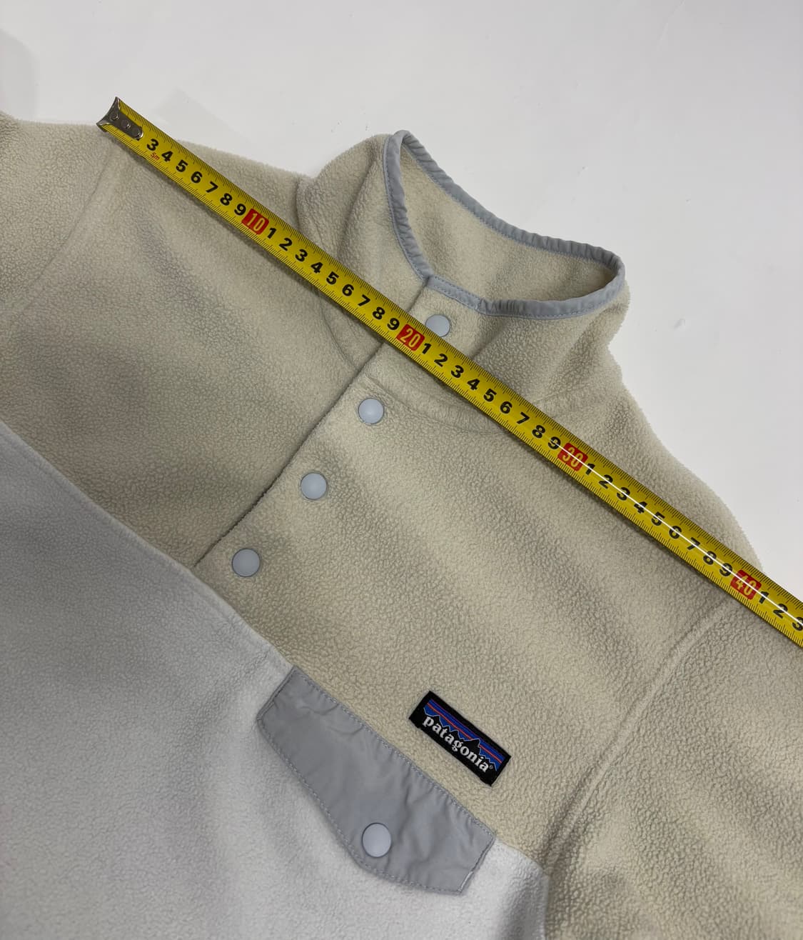 빈티지 파타고니아 신칠라 스냅티 아이보리/베이지 우먼즈S 상품이미지9
