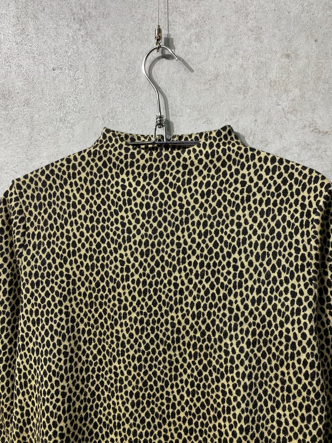 [M] 90s GIGI 재팬 메이드 레오피드 패턴 탑 상품이미지2
