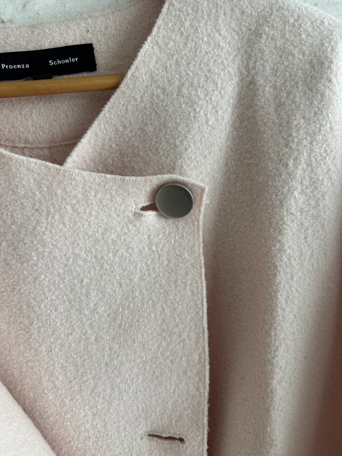 프로엔자슐러 Proenza Schouler 베이비 핑크 부클 코트 s   상품이미지3